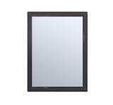 Zrcadlo 60 x 80 cm fazeta odstín černá antracit rám SALTO ANTRACIT